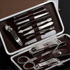 Men Women Manicure Pedicure Set Finger Toe Nail Clippers Scissors Grooming Kit