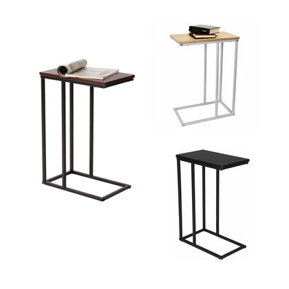 Bedside Sofa Side Table C-Shaped Coffee Laptop End Laptop Desk for Living Room