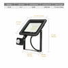 Slim LED Security Floodlight Outdoor Garden PIR Motion Sensor Wall Flood Lights