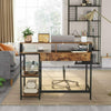 PC Computer Desk Writing Study Table Office Home Workstation Wooden & Metal