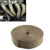 20M TITANIUM EXHAUST HEAT WRAP EXHAUST MANIFOLD GOLD HIGH TEMP INSULATING TAPE