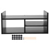Desktop Monitor Printer Stand Desk Laptop PC Computer Screen Riser Shelf Black