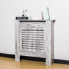 Grey Radiator Cover Grill Shelf Cabinet MDF Wood Modern Traditional Furniture