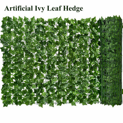 Privacy Screening Artificial Hedge Garden Fence Balcony Wall Cover Event 12M UK