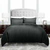 Luxury Reversible Satin Duvet Quilt Cover Bedding Set Single Double King Size