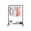 Heavy Duty Clothes Garment Rail Rack Hanging Display Stand Shoes Storage Shelves