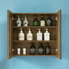 Modern Bathroom Vanity Unit with Basin Sink Storage Cabinet Furniture 600 White
