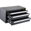 Fractional Three-Drawer Drill Dispenser Organizer Cabinet Holds 1/16"-1/2"