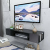 Wall Mounted TV Unit Floating Cabinet TV Stereo Media Storage High Gloss Black