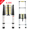 4.4M Heavy Duty Multi-Purpose Aluminium Telescopic Ladder Extendable Step UK