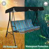 Replacement Canopy for Swing Seat Garden Hammock Cover 3 Seater Large 190x132x15