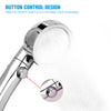 3 In 1 High Pressure Showerhead Handheld Shower Head with ON/Off Pause ON OFF UK
