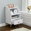 Bedside Cabinet Lamp Table Wooden Bedroom Nightstand With Storage Drawer Shelf