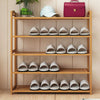 BAMBOO SHOE FOOTWEAR RACK ORGANISER WOODEN STORAGE SHELVES STAND SHELF UNIT