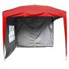 2.5x2.5m Pop Up Gazebo Marquee Outdoor Garden Party Tent Canopy 4 Side Panels