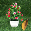 2021 Realistic Artificial Flowers Plant In Pot Outdoor Home Office Decoration-1