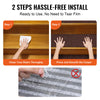 Stair Treads Indoor Stairs Carpet 8" x 30" 15 pcs Stair Rugs Mats Gray
