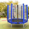 Kids Trampoline With Safety Enclosure Net Children Indoor Outdoor Garden Fun Toy