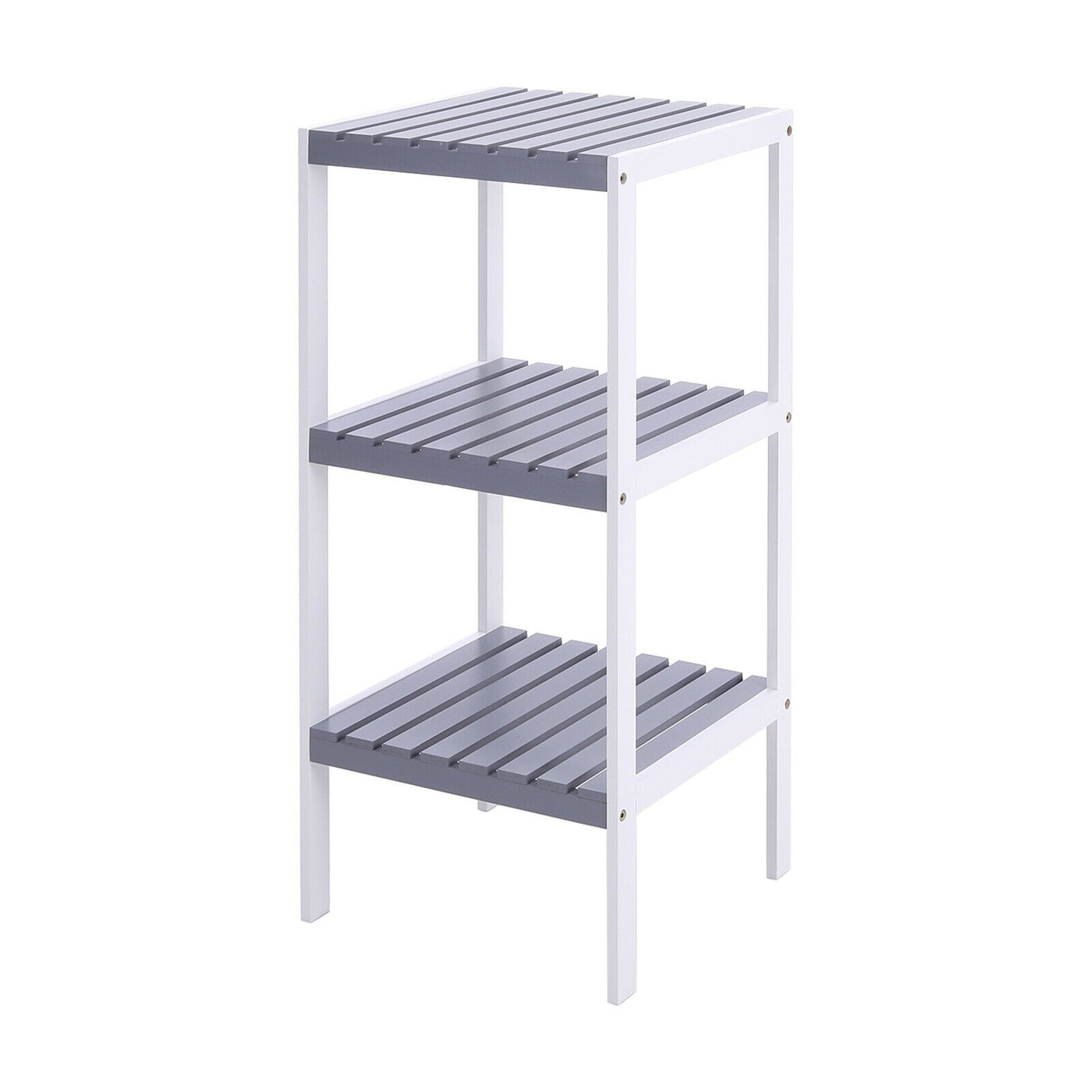 3 Tier Wooden Storage Shelves Hallway Corner Display Plant Stand Organiser Shelf