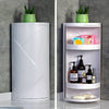 Rotatable Corner Shower Caddy Rack Storage Cabinet Soap Shelf Bathroom Organiser
