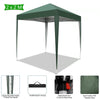 2 x 2 m Garden Wedding Pop-Up Party Tent Canopy Sun shade Patio Gazebo Green