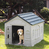 Plastic Dog Cat House Kennel for Pet Puppy Shelter Waterproof Indoor Outdoor UK