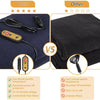 Large Car Electric Heated Blanket 12/24V Plush Cozy Van Travel Adjustable Heat