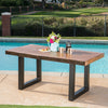 2Pcs Industrial Steel Table Legs Box Square Shaped Dining Desk Coffee Table DIY
