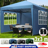 3x3M PopUp Outdoor Waterproof Heavy Duty Party Gazebo Marquee Canopy W/Sandbag