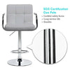 2/4/6x Modern Faux Leather Bar Stools Breakfast Chairs Swivel Gas Lift Kitchen