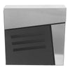 Outdoor Wall Mounted Mailbox Lockable Metal Mail Letter Post Secure Box Postbox