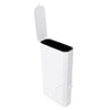Narrow Trash Can Toilet Brush set Bathroom Home Dustbin Storage Box Container UK