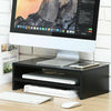 Wooden Desktop Monitor Stand Rack Laptop Computer Screen Riser Home Office