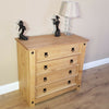 Corona Chest of Drawers Rustic 4 Drawer Mexican Solid Pine