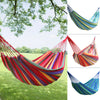 Premium Garden Camping Canvas Hammock Lightweight Hang Bed Outdoor Travel Swing