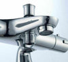 Chrome Thermostatic Bath Shower Mixer Tap Valve Deck Mounted Bathroom Filler