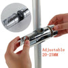 Adjustable Chrome Bathroom Shower Head Holder Riser Rail Bracket Slider 20-25MM