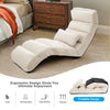 Folding Lazy Sofa Chair Ergonomic Adjustable Floor Game Chair Lounge Couch Chair