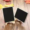 40Pcs Mini Wooden Blackboard Chalkboard Sign Message Wedding Party Table Stand