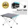 Portable Camping Table Lightweight Foldable Aluminum Tables Folding Picnic Desk