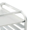 20 Sheet Commercial Bun Pan Rack Kitchen Aluminum Baking Racks Brake Wheel