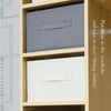 Foldable Storage Canvas Collapsible Folding Box Clothes Organizer Fabric Cube UK