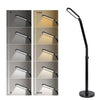 LED Floor Standing Lamp Dimmable Adjustable Study Reading Light Office Work UK