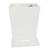 Grey/White Wooden Bathroom Storage Box Toilet Product Storage Tidy Box Unit New