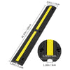 VEVOR 4 PCs 39'' Cable Protector Ramp 18000 lbs Speed Bump Floor Cable Protector