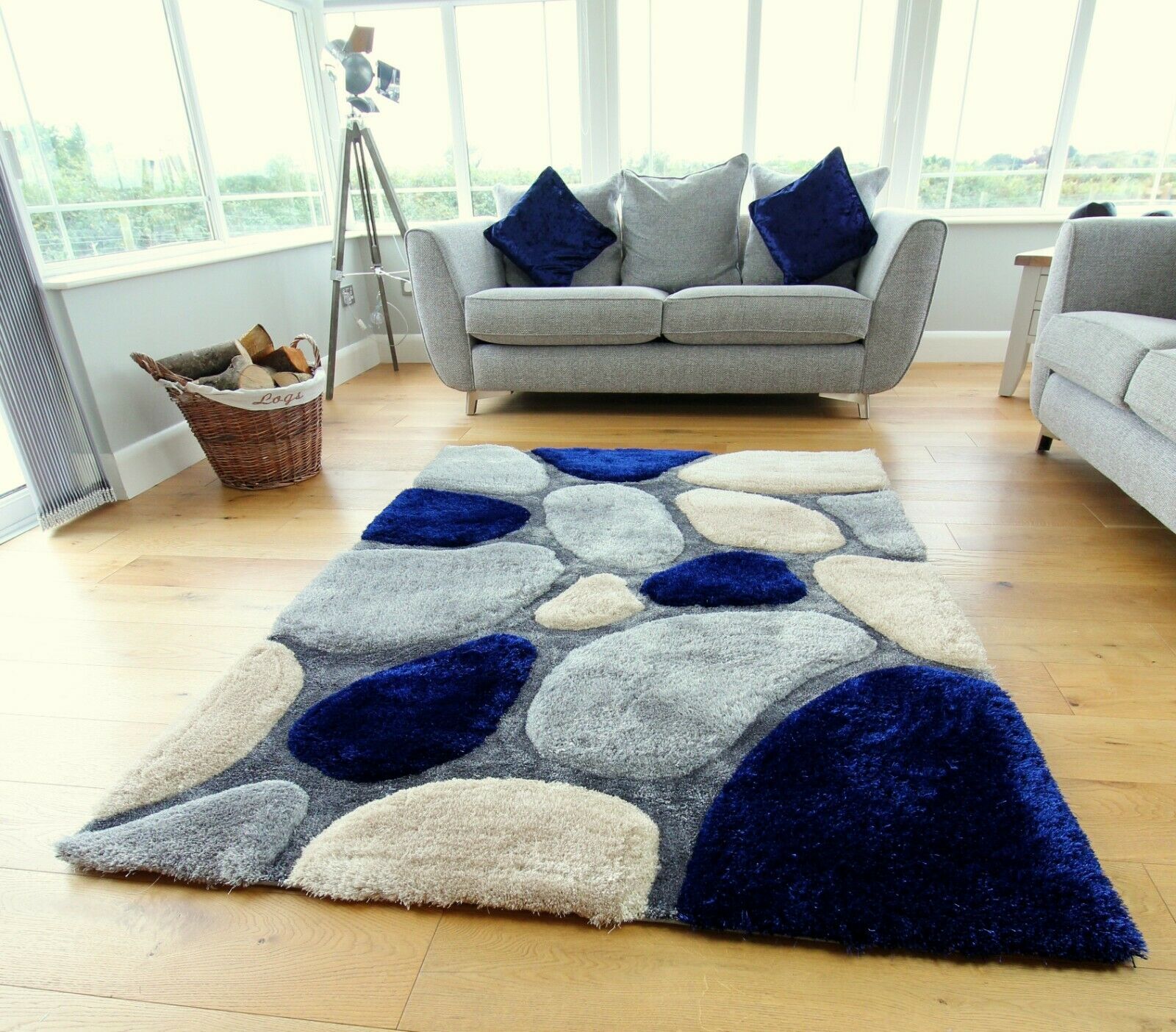 Thick Pile Rug NEW LUXURIOUS THICK PILE RUG MODERN SOFT SHINY CONTEMPORARY SHAGGY RUG ...
