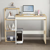 Computer Desk PC Laptop Table Workstation w/ 3 Book Shelf Office Study Home UK