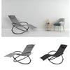 Rocking Sun Lounger Chair Garden Recliner Outdoor Relaxing Chair Zero Gravity