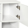 Storage Cabinet Sideboard Wooden Cupboard with Drawers Shelves White