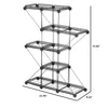 5 Tiers Metal Plant Stand Flower Pot Holder Display Shelf Bonsai Rack Decor